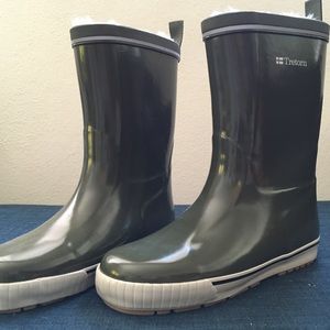 Tretorn Skerry Vinter Shiny Fleece Lined Rain Boot